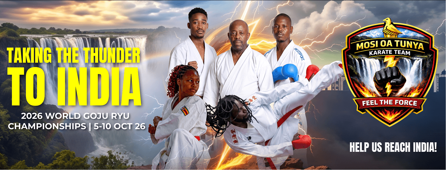 Support Team Mosi-Oa-Tunya on the Road to the Goju Ryu World Championships – Pune, India 2026